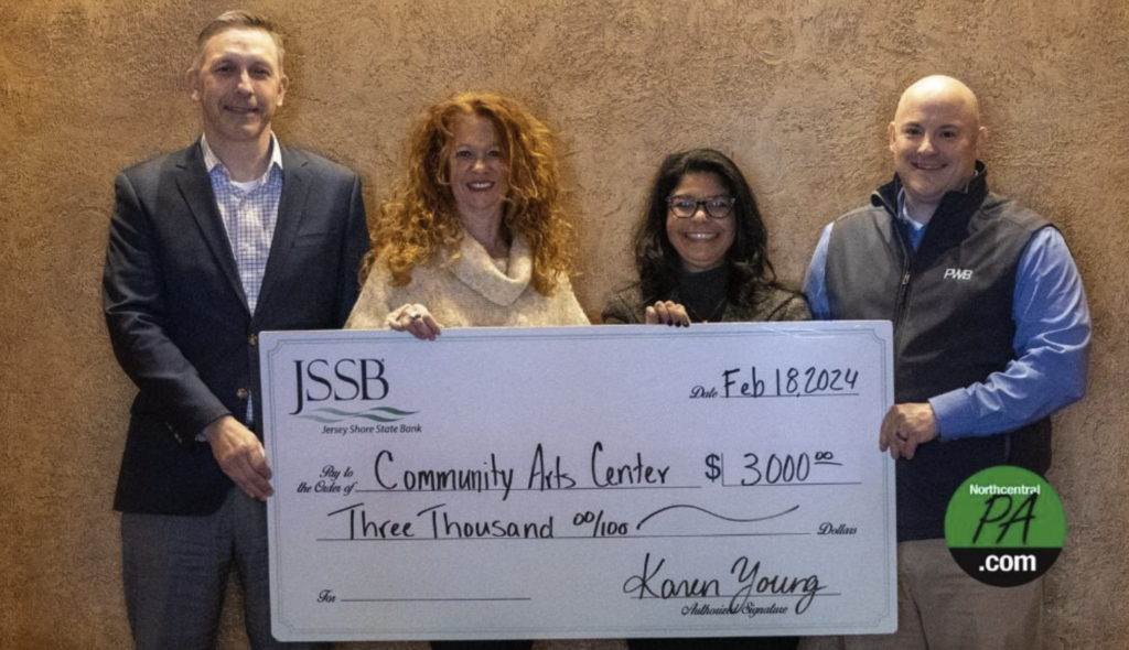 FundEDU | Tax Credit Scholarship Experts | Community Arts Center gets donation from Jersey Shore State Bank